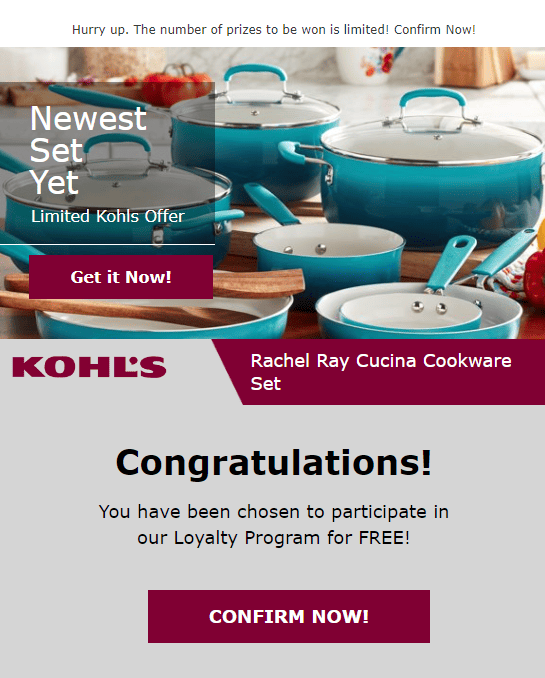 Kohls - Rachel Ray Cookware set 